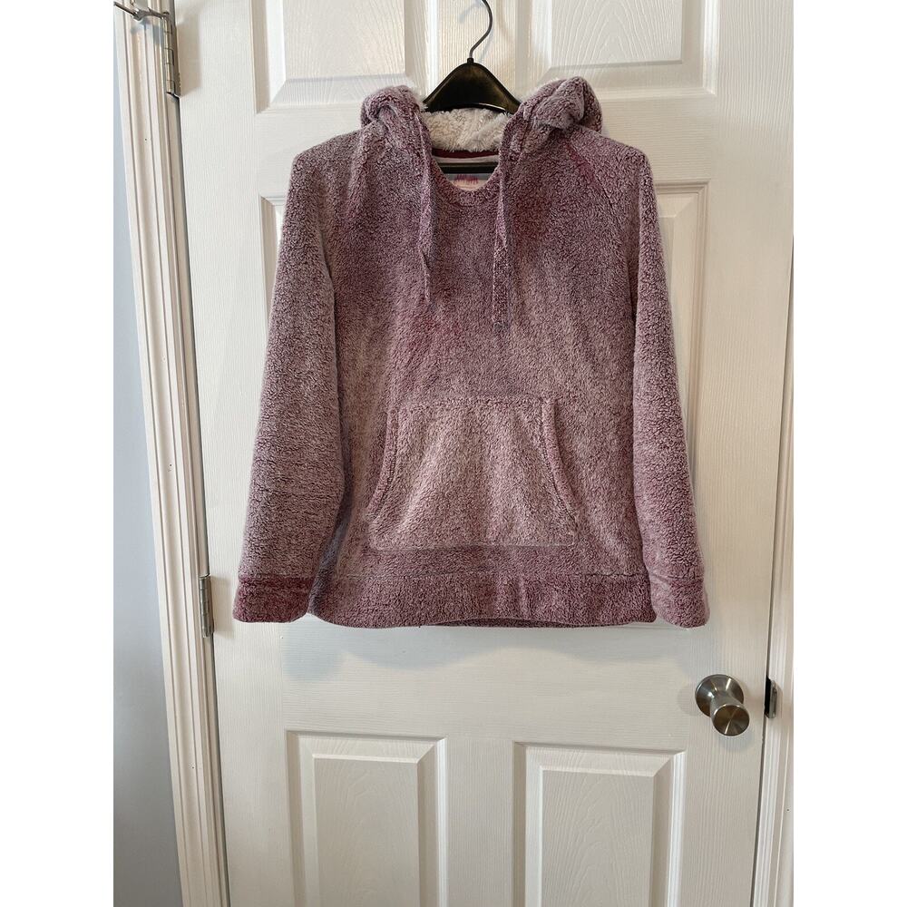 Member's Mark Womens Small Pink Cozy Plush Hoodie Top Cozy Comfort Super Soft